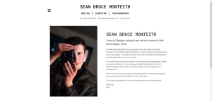 hompage about sean bruce monteith